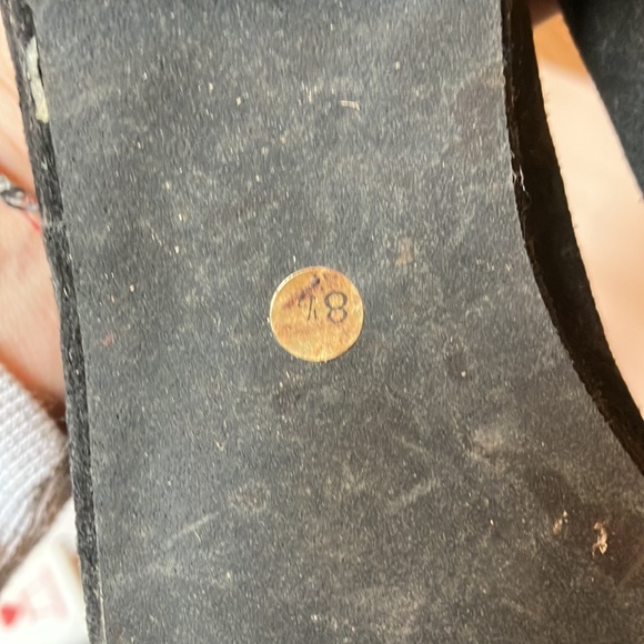 Vintage Robert clegerie espace suede wedge platforms 8 - Picture 7 of 9